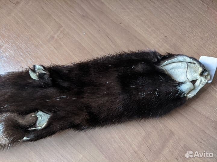 Мех норки. Шкурка чулком
