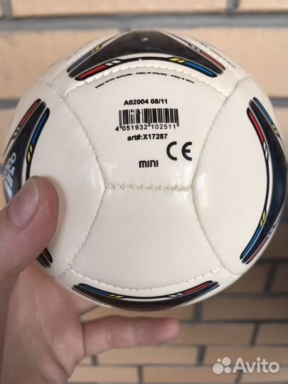 Футбольный мяч mini Adidas Euro 2012