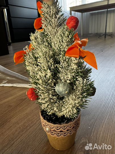 Пакет новогодние игрушки, гирлянда, звезда