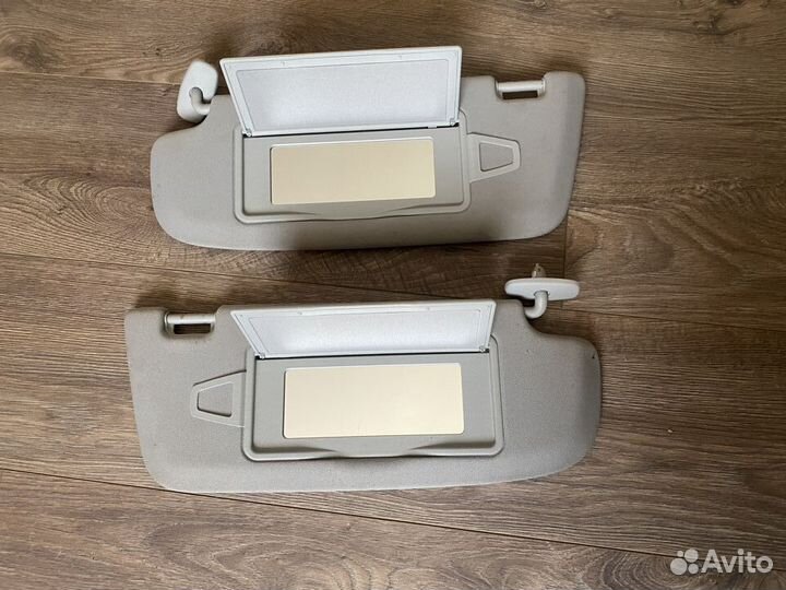 Козырьки солнцезащитные пара Mercedes S-Class W221