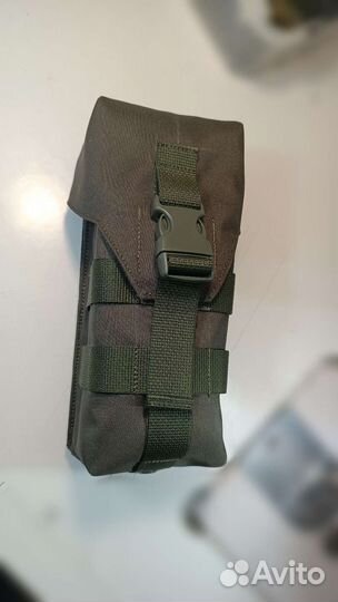 Закрытый подсумок под 2 магазина ак