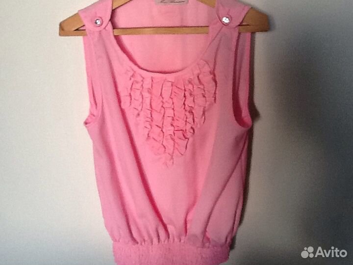 Блузка для девочки 9-12 лет новая
