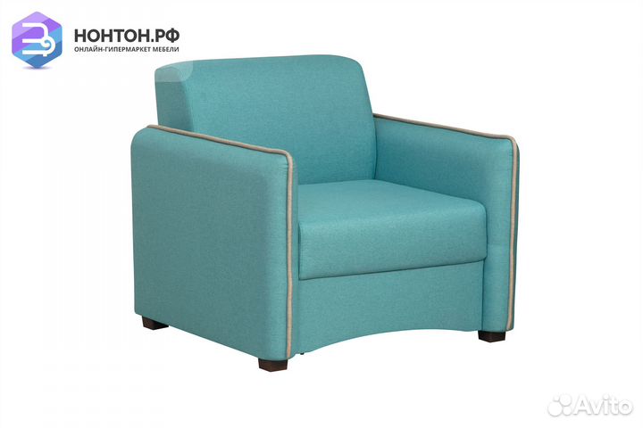 Кресло пантограф Авалон бирюзовое