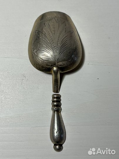 Совочек для сахара, серебро 84, в ремонт