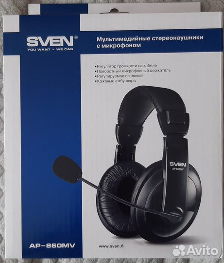 Наушники sven
