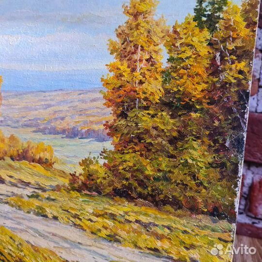 Картина маслом СССР 