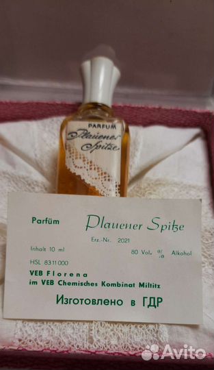 Plauener Spitze parfum