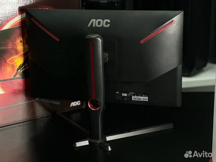 Прямой монитор новый aoc 24.5д 240hz
