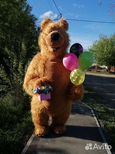 Поздравление от Куклы лол Пандочки, Бурого Мишки