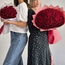 Грозный 21 роза цветы близким, Грозный