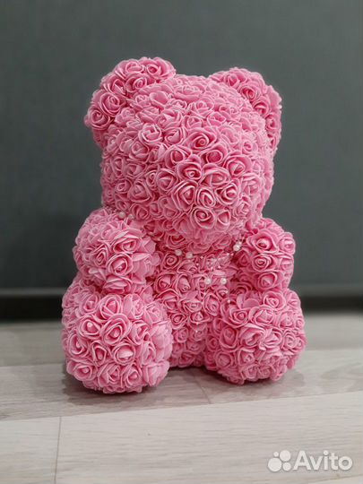 Мишка из роз