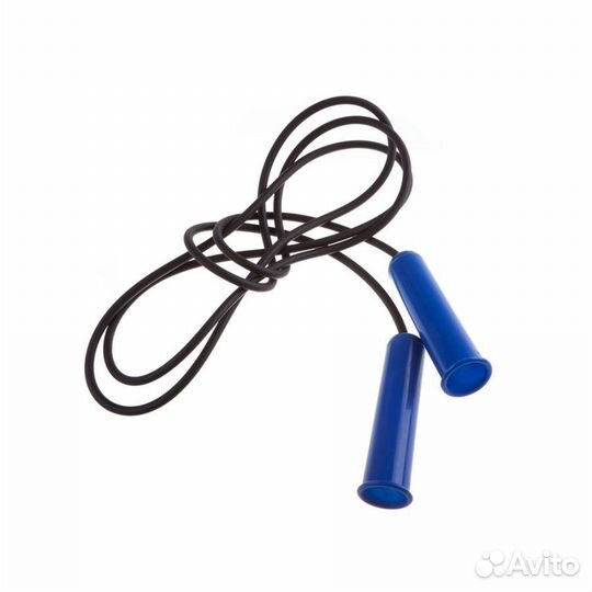 Скакалка резиновая черн/цв. d 5 мм. 2,65 м