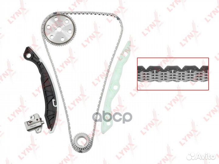 Комплект цепи грм TK0024 lynxauto