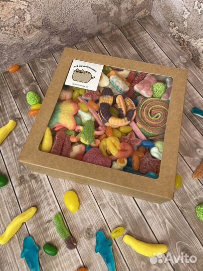 Подарочный бокс мармелада 900 гр