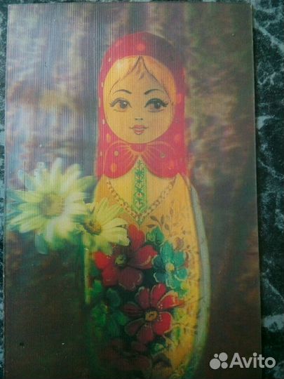 Стерео фото Матрешка