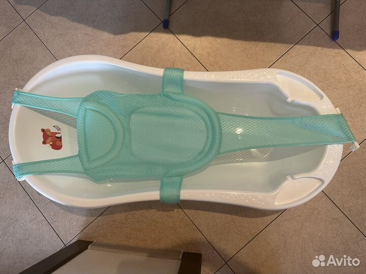 Детская ванночка с гамаком