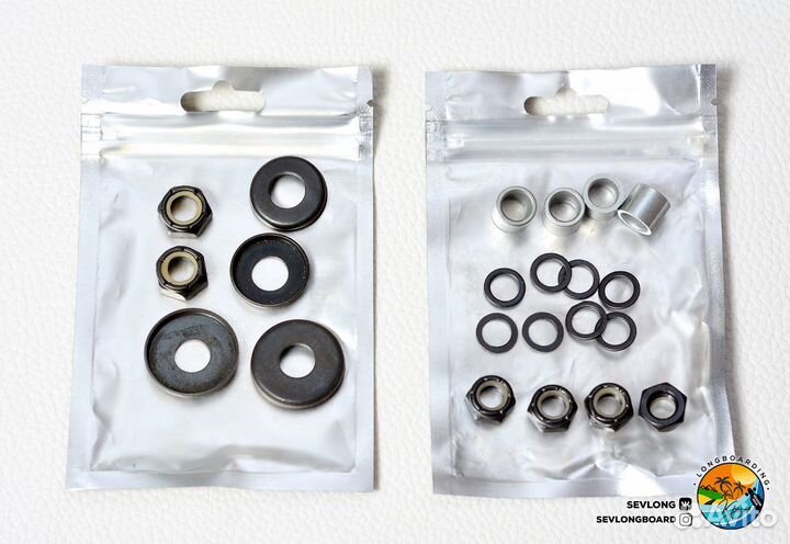 Спидринги, вошеры, спейсеры для лонгборда, скейта