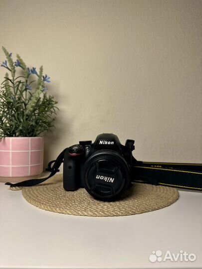 Фотоаппарат Nikon d3300 + объектив Nikkor 35 mm