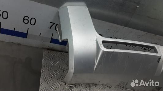 Молдинг бампера задний (накладка) skoda yeti 1 (1N