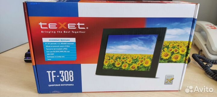 Цифровая фоторамка TeXeT TF-308