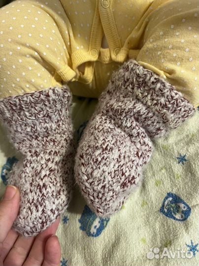 Носочки вязаные