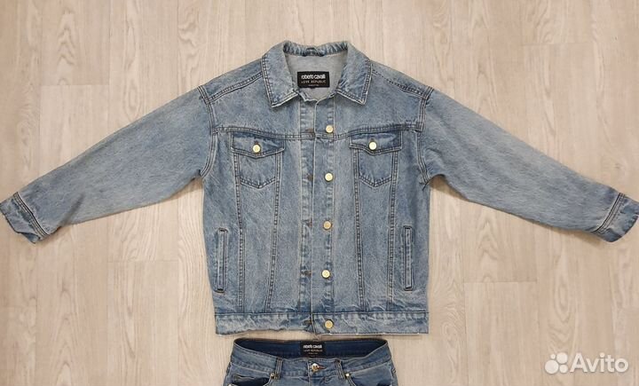 Джинсовый костюм женский