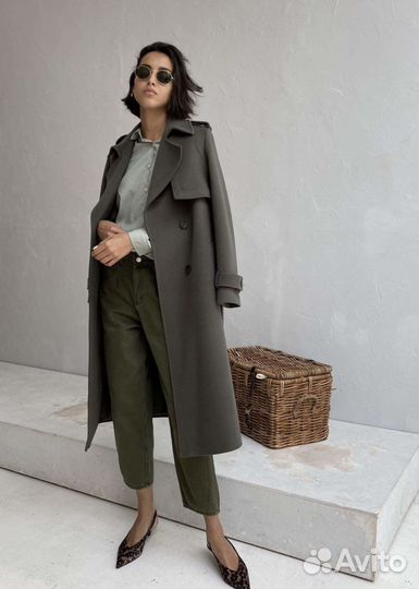 Пальто-тренч в идеальном состоянии