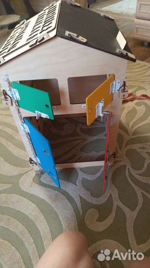 Бизиборд домик большой