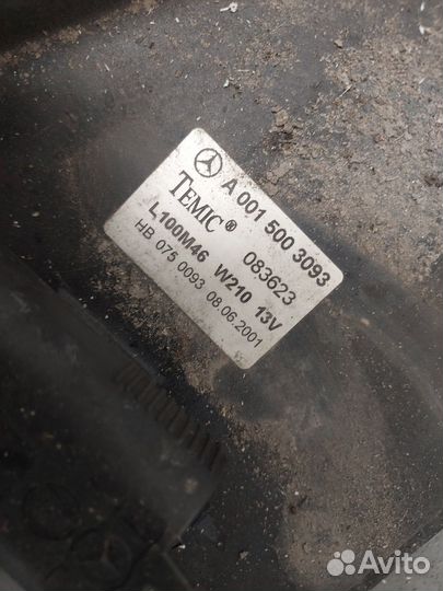 Вентилятор радиатора Mercedes E W210, 2001