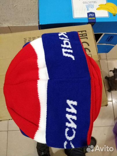 Шапка лыжня России лот 20 шт