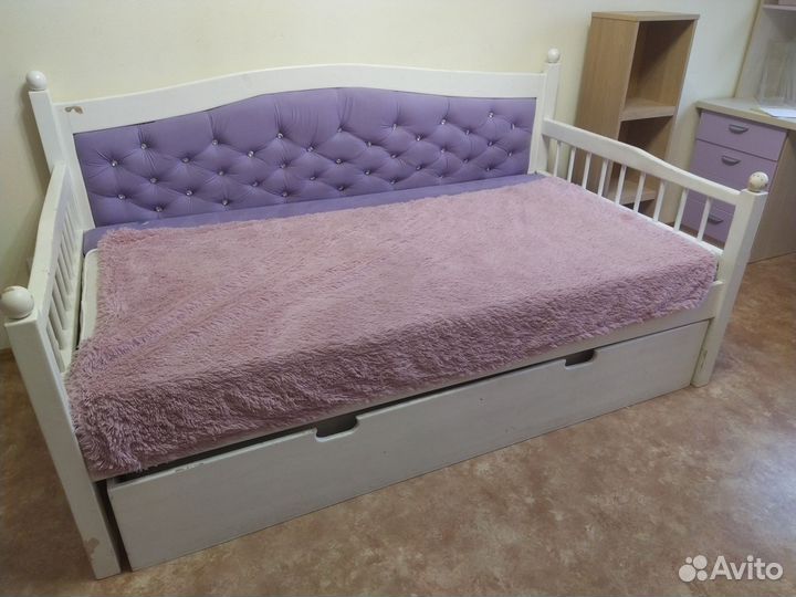 Детская кровать двухъярусная бу