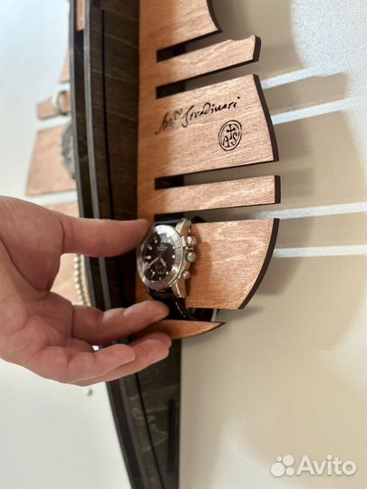 Дизайнерская полка шкатулка для часов 