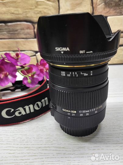 Sigma Zoom 17-50mm для Canon