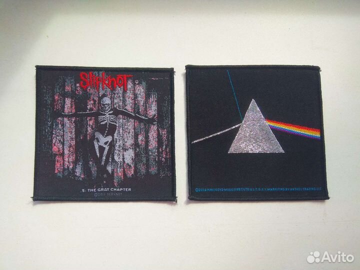 Нашивка/шеврон на одежду, Slipknot, Pink Floyd