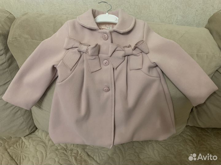 Пальто для девочки, платье в подарок
