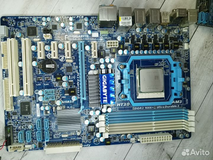 Материнская плата am3 Gigabyte Ga-Ma770t Ud 3
