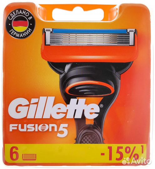 Сменные Кассеты Gillette Fusion 5