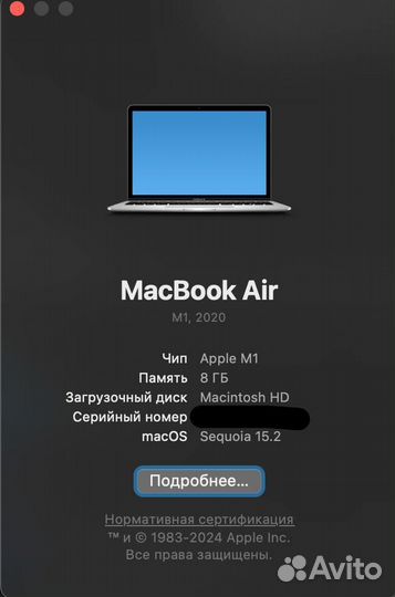 Macbook air m1