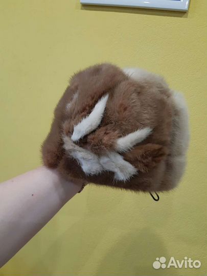 Шапка норковая женская