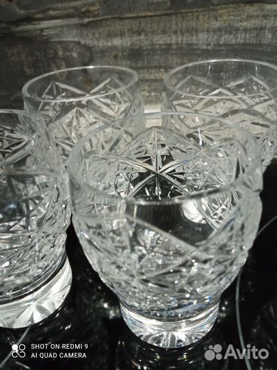 Хрустальные рюмки СССР