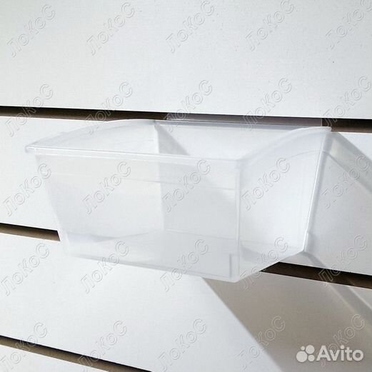 Короб пластиковый прозрачный 140x130x95мм