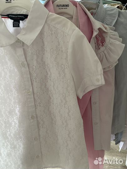 Блузки, рубашки (134,140,146)