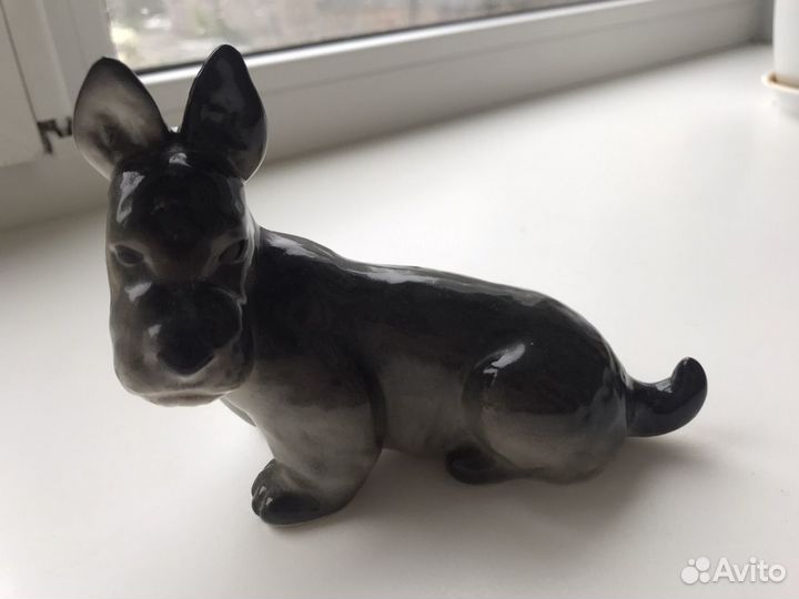 Статуэтка фарфор Скотч-терьер лфз