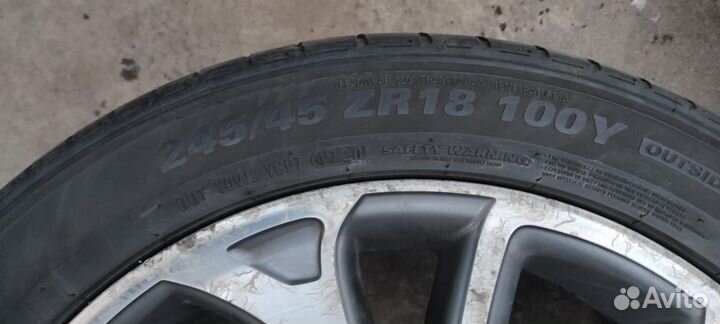 Летние колеса r18 Peugeot