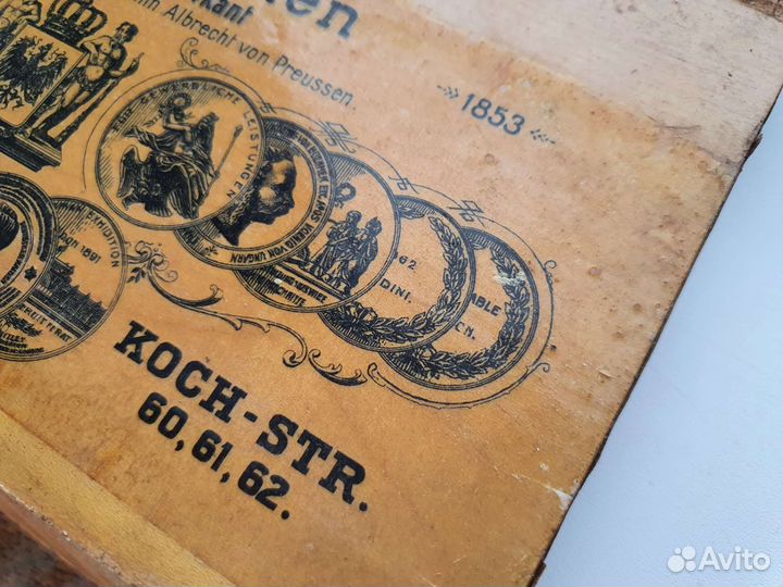 Табличка Берлин 1853 год