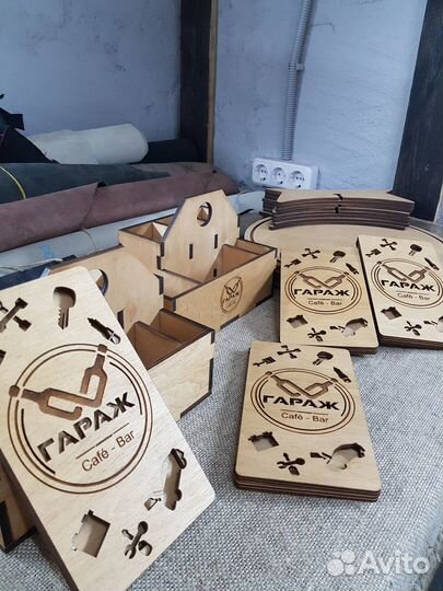 Изделия из фанеры, коробочки, сувениры