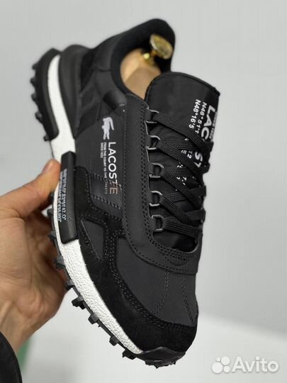 Кроссовки мужские lacoste чёрные