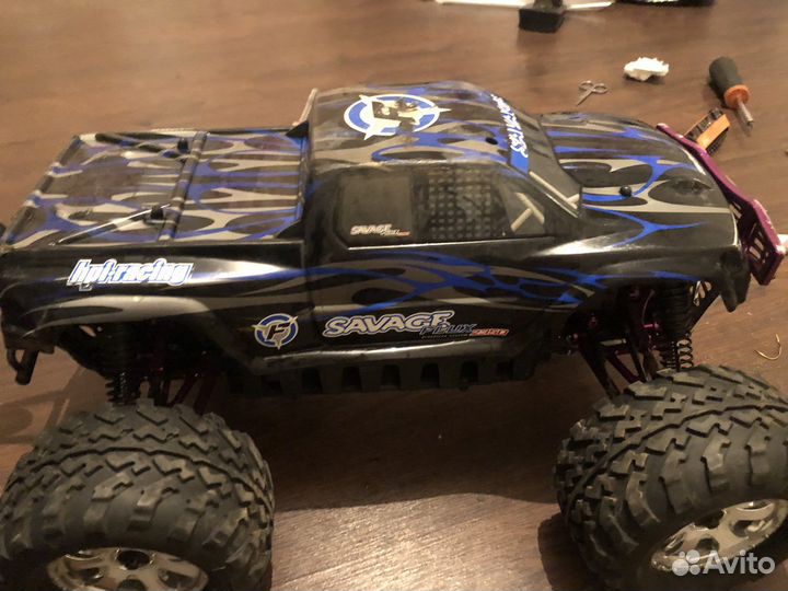 Hpi savage flux 1/8 монстртрак
