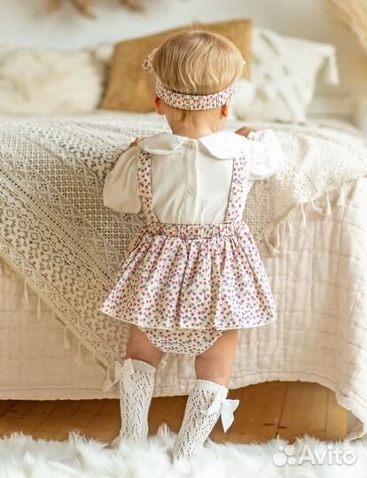 Платье боди для девочки 62-68