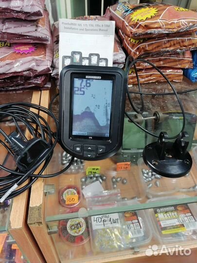 Эхолот humminbird piranhamax 175